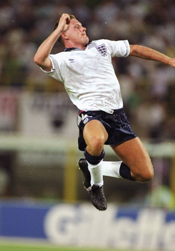 England Kits: Paul Gascoigne England 1990