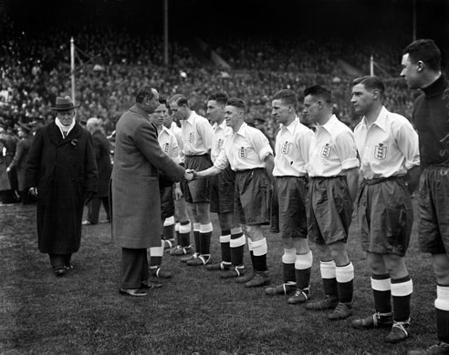 England Kits: Samuel Crooks England 1932