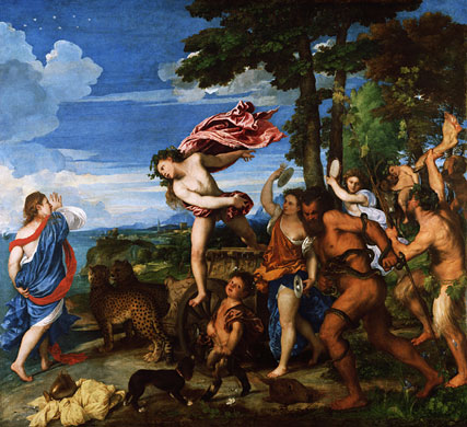 Art worth time: Bacchus and Ariadne by Titian 