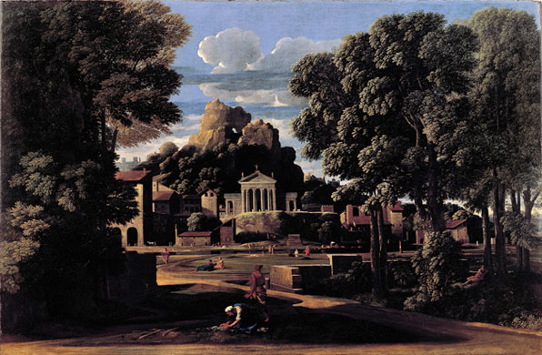 Art worth time: Landscape with the Ashes of Phocion, 1648, Nicolas Poussin