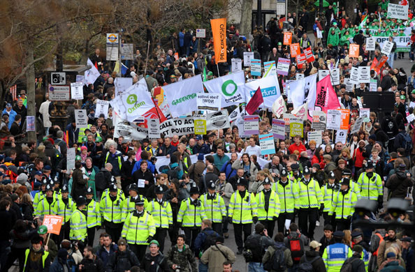 G20: Put People First march