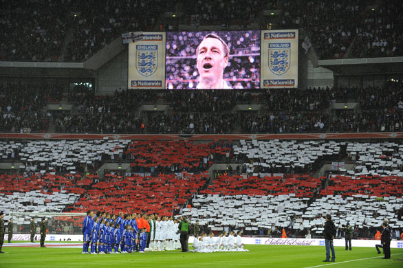 England v Slovakia: General view of the stadium before the game