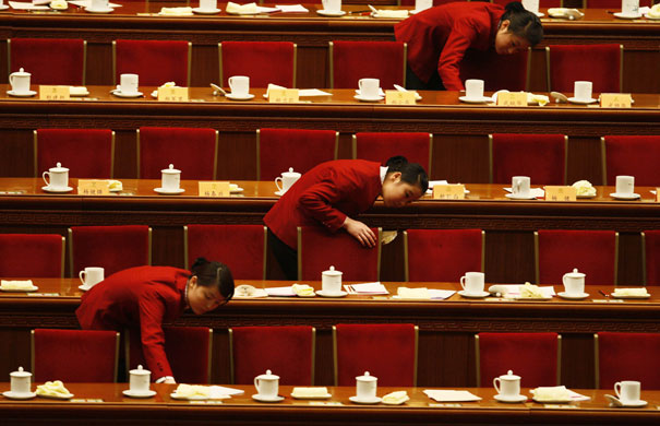 3 March 2009: Opening session of the Chinese People's Political Consultative Conference