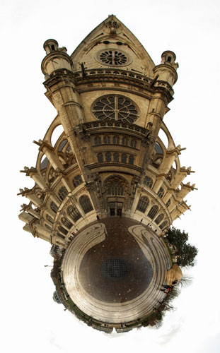Alexandre Duret-Lutz  : 360 degree photo of Saint Eustache.