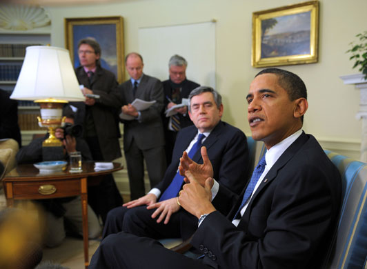 Gordon Brown in USA: Gordon Brown in USA