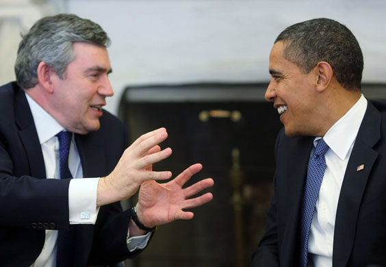 Gordon Brown in USA: Gordon Brown in USA