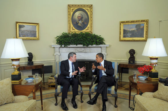 Gordon Brown in USA: Gordon Brown in USA