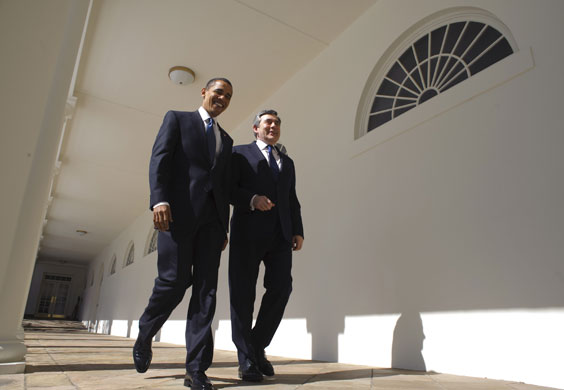 Gordon Brown in USA: Gordon Brown in USA