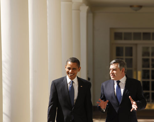 Gordon Brown in USA: Gordon Brown in USA
