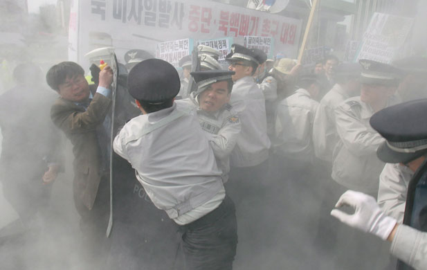 24 hours in pictures: Anti-North Korea rally in Seoul
