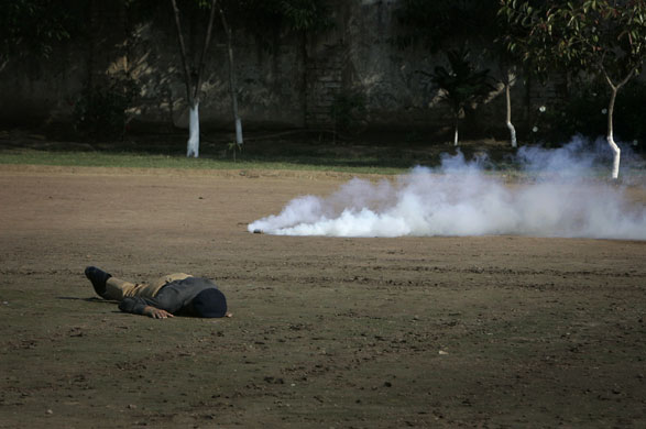 24 hours in pictures: Attack on police academy in Lahore, Pakistan