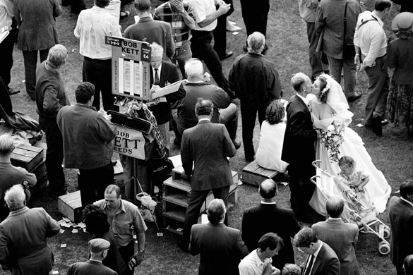 Unseen: Bookies and punters at the York Ebor meeting