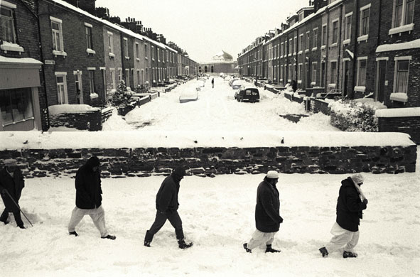 Unseen: British Pakistanis braving winter weather in Manningham, Bradford