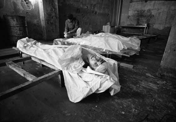 Unseen: A mortuary in Mostar, Bosnia