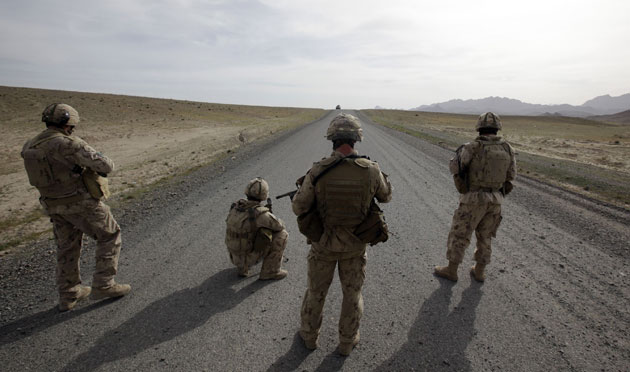24 hours : Canadian soldiers patrol in  Arghandab, Afghanistan