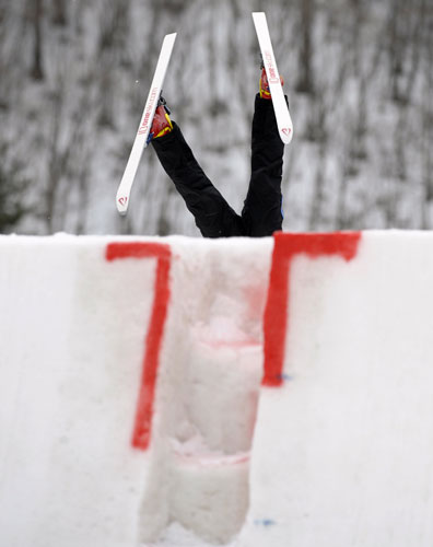 24sport: skier going head over heels