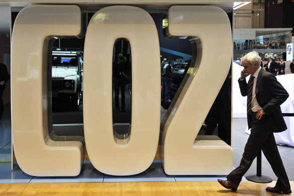 Geneva motor show: word CO2