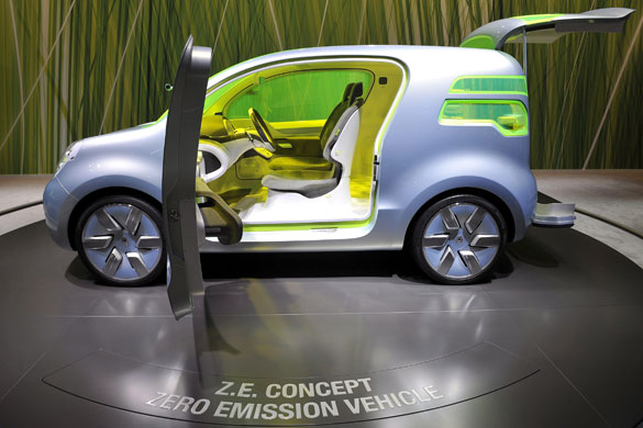 Geneva motor show: Renault Electric Concept Car ZE