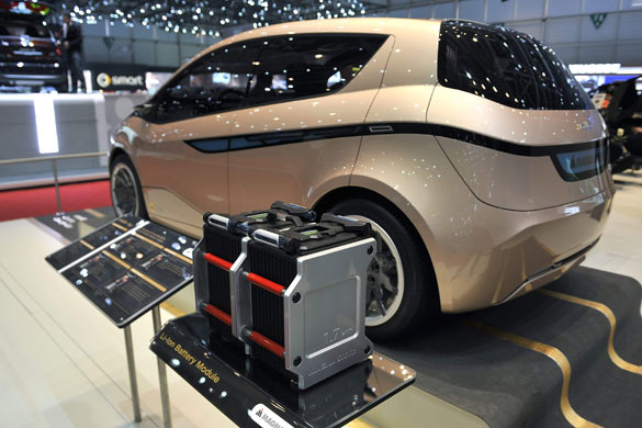 Geneva motor show: Magna Steyr Mila EV car