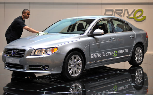 Geneva motor show:  Volvo S80 car