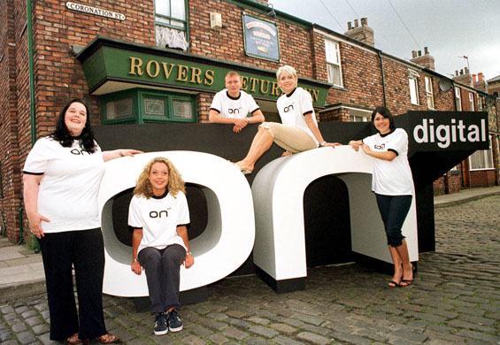 ITV decline: ONDigital television Coronation Street launch