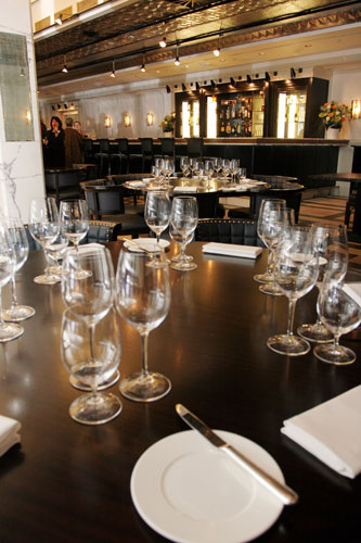 Gordon Ramsay: Gordon Ramsay opens the Maze Prague Restaurant, Prague, Czech Republic.