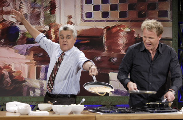 Gordon Ramsay: Gordon Ramsay appears on the The Tonight Show with Jay Leno