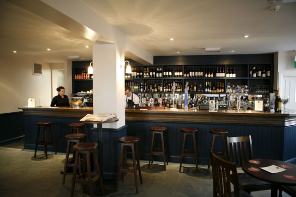 Gordon Ramsay: The Narrow, Gordon Ramsay's gastro-pub, on the River Thames in east London.