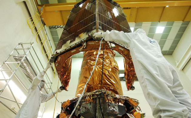 The Kepler Mission: Installation of the Kepler Solar Array