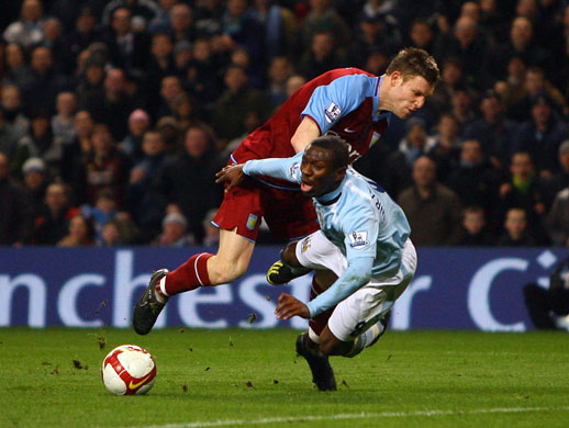 Prem League Wed: Milner fouls Wright-Phillips for a penalty