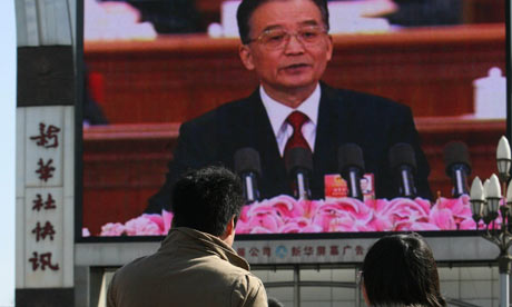 Wen Jiabao National People's Congress Beijing