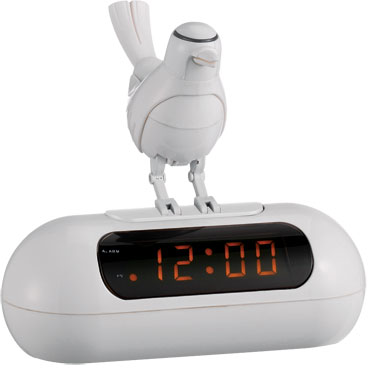 6 of the best: alarms: Okko plastic bird alarm clock