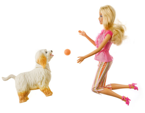 Take ten: Barbies: 2009 Clean up pup Barbie