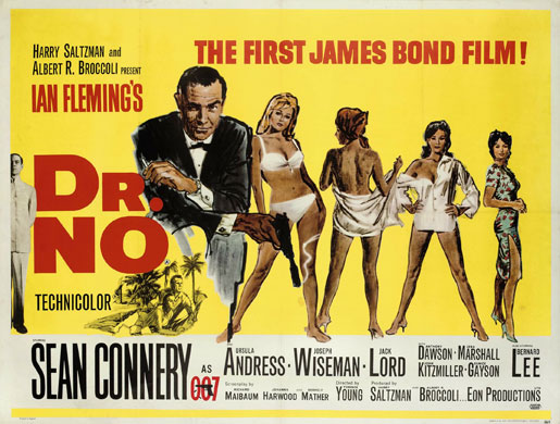 Dr No film poster