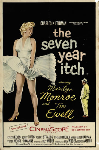 The Seven Year Itch film poster