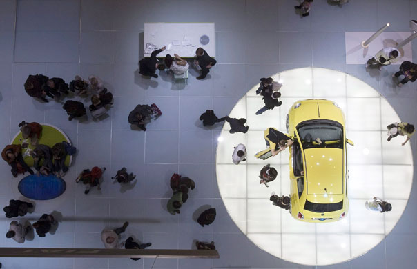 24 hours in pictures: FIAT 500 at Geneva International Motor Show