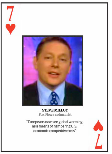 Climate change deniers: Top 10 climate change deniers: Steve Milloy