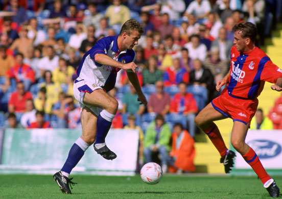 Alan Shearer: Alan Shearer of Blackburn Rovers