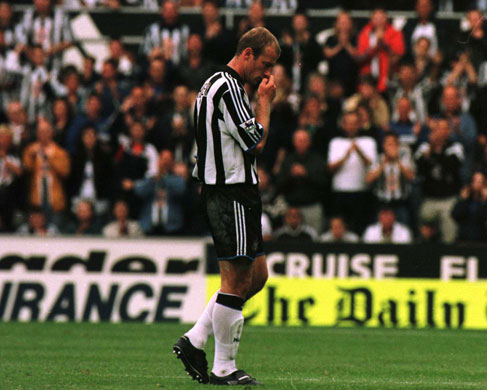 Alan Shearer: Alan Shearer is sent off