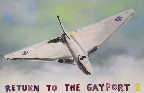 Vic Reeves Paintings: Vic Reeves exhibition of paintings in London