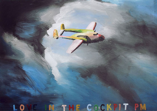 Vic Reeves Paintings: Vic Reeves exhibition of paintings in London