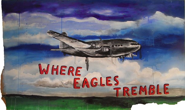 Vic Reeves Paintings: Vic Reeves exhibition of paintings in London