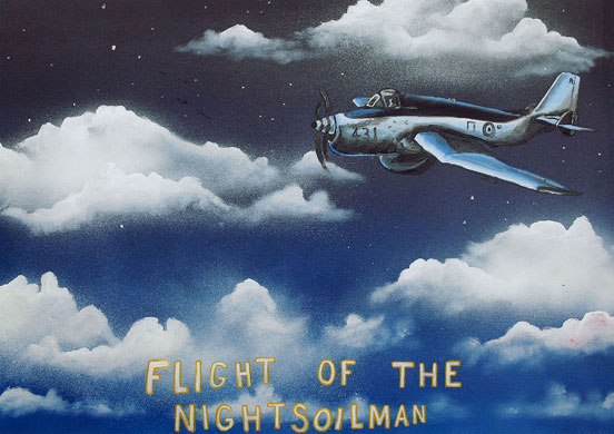 Vic Reeves Paintings: Vic Reeves exhibition of paintings in London