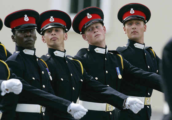 Prince William and Harry: Prince Harry at Sandhurst
