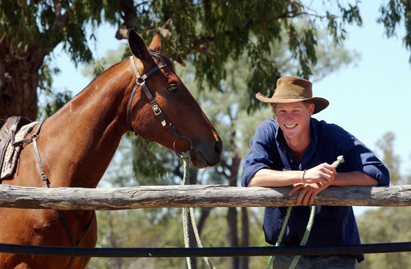 Prince William and Harry: Prince Harry in Queensland