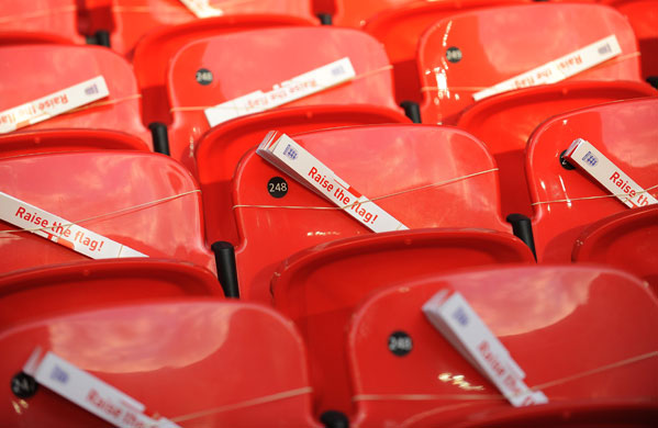 England v Ukraine: Clappers ready for the fans