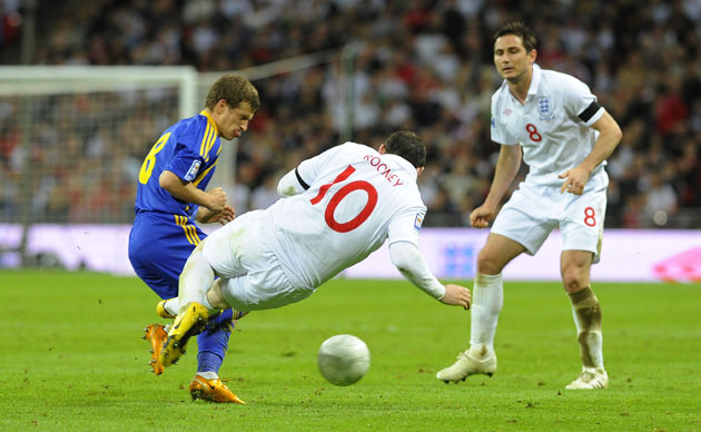 England v Ukraine: Rooney horror challenge