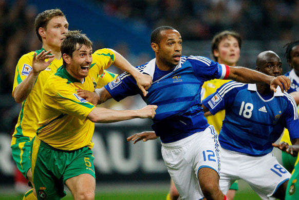 World Cup 2010 Qualifiers: Theirry Henry