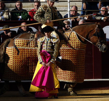 Bullfight season starts: Jose Tomas