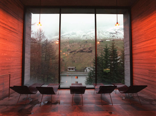 Peter Zumthor architect: Therme Spa built by swiss architect Peter Zumthor.